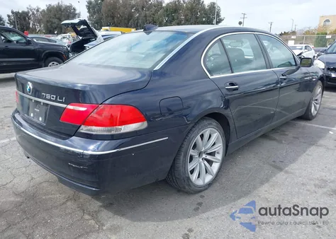 2007 BMW 750Li z USA, uszkodzony, nr VIN WBAHN83597DT67330